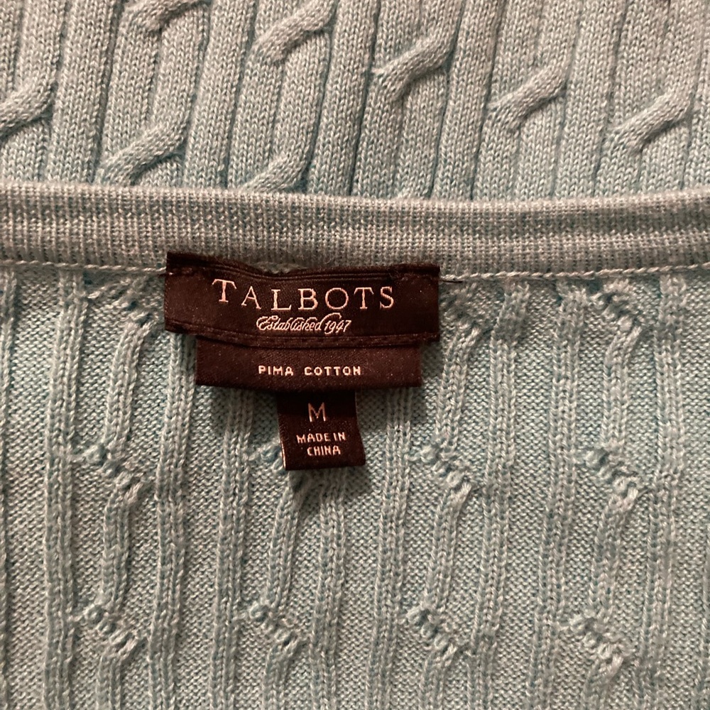 Talbots Button Down Sweater - image 2